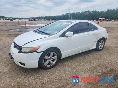 2007 HONDA CIVIC EX 2HGFG12867H537980 - główne zdjęcie licytacji z USA - miniatura