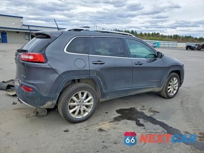 Trzecie zdjęcie samochodu z tyłu: 2016 JEEP CHEROKEE LIMITED VIN:1C4PJMDS9GW242095 - miniatura