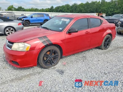 2012 DODGE AVENGER 1C3CDZAG2CN314259 - główne zdjęcie licytacji z USA - miniatura