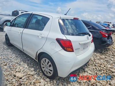 Drugie zdjęcie samochodu z przodu: 2015 TOYOTA YARIS 5-DOOR L VIN:VNKKTUD35FA032724 - miniatura