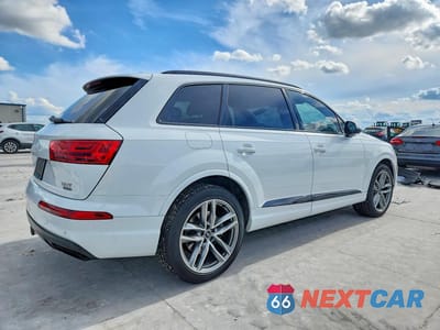 Trzecie zdjęcie samochodu z tyłu: 2018 AUDI Q7 PRESTIGE VIN:WA1VAAF75JD042598 - miniatura
