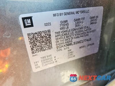 Zdjęcie 13 z 13 samochodu: 2021 GMC ACADIA VIN:1GKKNMLS1MZ177418 - miniatura