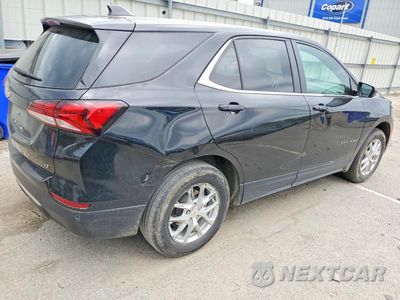 Trzecie zdjęcie samochodu z tyłu: 2022 CHEVROLET EQUINOX LT VIN:3GNAXKEV2NL303699 - miniatura