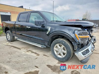 Czwarte zdjęcie samochodu z boku: 2024 FORD F150 XLT VIN:1FTFW3L83RKE57057 - miniatura