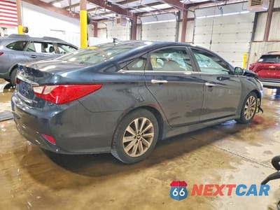Trzecie zdjęcie samochodu z tyłu: 2014 HYUNDAI SONATA LIMITED VIN:5NPEC4AC6EH883335 - miniatura