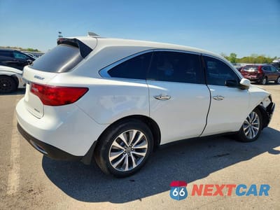 Trzecie zdjęcie samochodu z tyłu: 2016 ACURA MDX TECHNOLOGY VIN:5FRYD4H4XGB046869 - miniatura