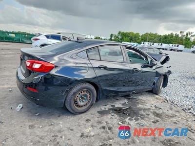 Trzecie zdjęcie samochodu z tyłu: 2017 CHEVROLET CRUZE LS VIN:1G1BC5SM6H7145794 - miniatura
