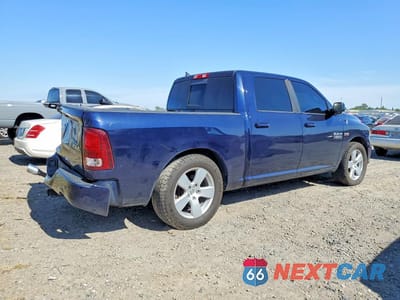 Trzecie zdjęcie samochodu z tyłu: 2013 RAM 1500 SPORT VIN:1C6RR7MTXDS565092 - miniatura