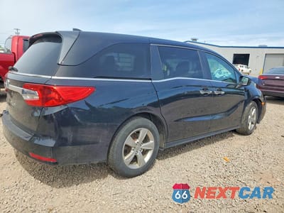 Trzecie zdjęcie samochodu z tyłu: 2019 HONDA ODYSSEY EXL VIN:5FNRL6H70KB042241 - miniatura
