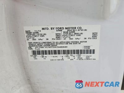 Zdjęcie 12 z 12 samochodu: 2013 FORD F150 VIN:1FTMF1CM7DKG48840 - miniatura
