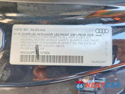 Zdjęcie 12 z 12 samochodu: 2015 AUDI A3 PREMIUM VIN:WAUAJGFF3F1101524 - miniatura