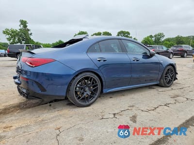 Trzecie zdjęcie samochodu z tyłu: 2020 MERCEDES-BENZ CLA 45 AMG VIN:W1K5J5DB7LN082723 - miniatura