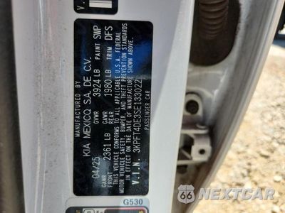 Zdjęcie 13 z 13 samochodu: 2025 KIA K4 LX VIN:3KPFT4DE3SE133022 - miniatura