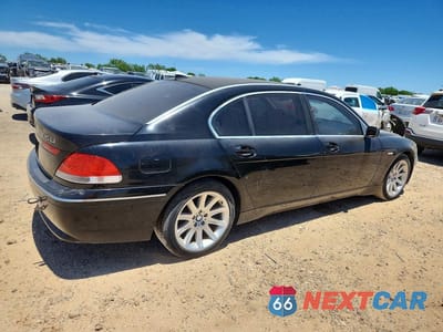 Trzecie zdjęcie samochodu z tyłu: 2003 BMW 745 LI VIN:WBAGN63423DR16397 - miniatura