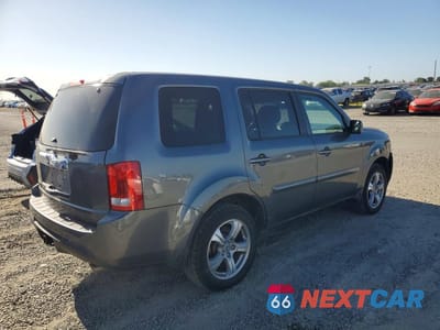 Trzecie zdjęcie samochodu z tyłu: 2012 HONDA PILOT EXL VIN:5FNYF3H53CB023846 - miniatura