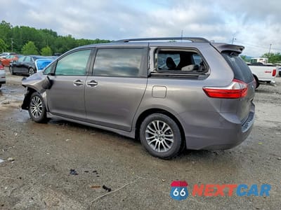 Drugie zdjęcie samochodu z przodu: 2018 TOYOTA SIENNA XLE 8-PASSENGER VIN:5TDYZ3DC8JS910525 - miniatura