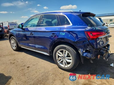 Drugie zdjęcie samochodu z przodu: 2022 AUDI Q5 PREMIUM 45 VIN:WA1GAAFY0N2032726 - miniatura