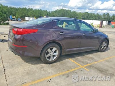 Trzecie zdjęcie samochodu z tyłu: 2014 KIA OPTIMA LX VIN:5XXGM4A72EG298725 - miniatura