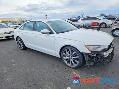 Czwarte zdjęcie samochodu z boku: 2014 AUDI A6 PREMIUM PLUS VIN:WAUFGAFC3EN132562 - miniatura