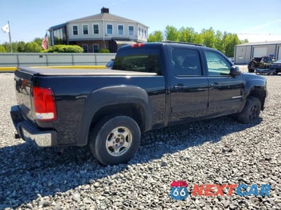 Trzecie zdjęcie samochodu z tyłu: 2011 GMC SIERRA K1500 SLT VIN:3GTP2WE36BG389725 - miniatura