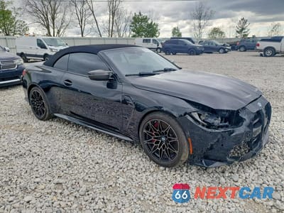 Czwarte zdjęcie samochodu z boku: 2024 BMW M4 COMPETITION VIN:WBS33BA05RCN89663 - miniatura