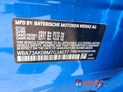 Zdjęcie 13 z 13 samochodu: 2021 BMW 228XI VIN:WBA73AK08M7G34677 - miniatura
