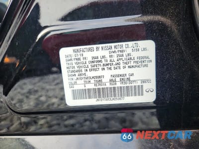 Zdjęcie 12 z 12 samochodu: 2020 INFINITI Q50 3.0T LUXE VIN:JN1EV7AR3LM250877 - miniatura
