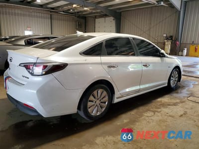 Trzecie zdjęcie samochodu z tyłu: 2016 HYUNDAI SONATA HYBRID SE VIN:KMHE24L11GA025226 - miniatura