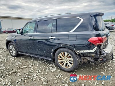 Drugie zdjęcie samochodu z przodu: 2015 INFINITI QX80 BASE VIN:JN8AZ2NCXF9371801 - miniatura