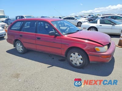 Czwarte zdjęcie samochodu z boku: 1993 TOYOTA COROLLA DX VIN:JT2AE09WXP0026458 - miniatura