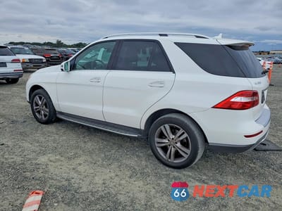 Drugie zdjęcie samochodu z przodu: 2015 MERCEDES-BENZ ML 350 4MATIC VIN:4JGDA5HB5FA605311 - miniatura
