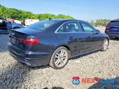 Trzecie zdjęcie samochodu z tyłu: 2020 AUDI A4 PREMIUM VIN:WAUDNAF40LA072928 - miniatura