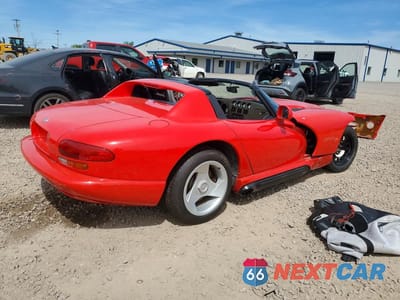 Trzecie zdjęcie samochodu z tyłu: 1993 DODGE VIPER RT-10 VIN:1B3BR65E6PV200269 - miniatura