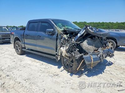Czwarte zdjęcie samochodu z boku: 2021 FORD F150 SUPERCREW VIN:1FTFW1E8XMFA31613 - miniatura