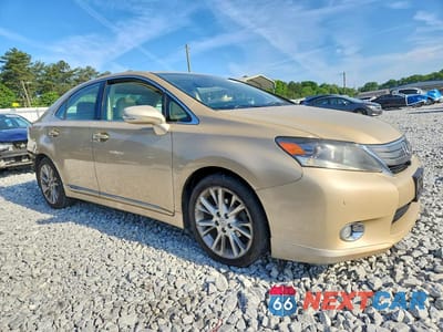 Czwarte zdjęcie samochodu z boku: 2010 LEXUS HS 250H VIN:JTHBB1BA8A2010990 - miniatura