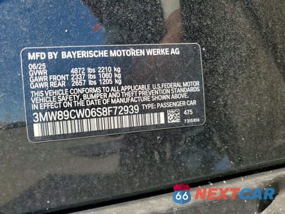 Zdjęcie 12 z 12 samochodu: 2025 BMW 330XI VIN:3MW89CW06S8F72939 - miniatura