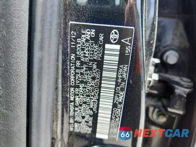 Zdjęcie 12 z 12 samochodu: 2013 SCION XD BASE VIN:JTKKUPB42D1030857 - miniatura