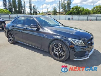 Czwarte zdjęcie samochodu z boku: 2018 MERCEDES-BENZ C 43 4MATIC AMG VIN:55SWF6EB2JU267079 - miniatura
