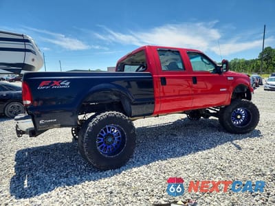 Trzecie zdjęcie samochodu z tyłu: 2006 FORD F250 SUPER DUTY VIN:1FTSW21P56EC58766 - miniatura