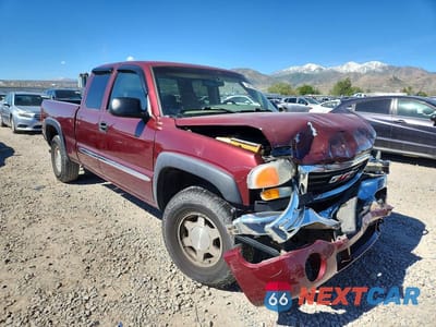 Czwarte zdjęcie samochodu z boku: 2003 GMC NEW SIERRA K1500 VIN:2GTEK19T131366481 - miniatura