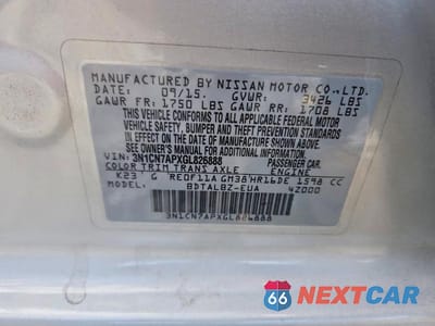 Zdjęcie 12 z 12 samochodu: 2016 NISSAN VERSA 1.6 SV VIN:3N1CN7APXGL826888 - miniatura