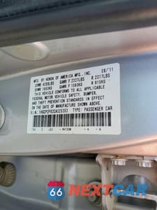 Zdjęcie 12 z 12 samochodu: 2012 HONDA ACCORD SE VIN:1HGCP2F62CA025353 - miniatura