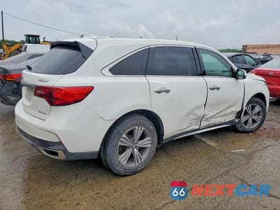 Trzecie zdjęcie samochodu z tyłu: 2020 ACURA MDX VIN:5J8YD4H35LL057926 - miniatura