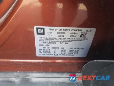 Zdjęcie 13 z 13 samochodu: 2021 BUICK ENCORE GX ESSENCE VIN:KL4MMFSL3MB076378 - miniatura