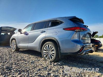 Drugie zdjęcie samochodu z przodu: 2023 TOYOTA HIGHLANDER HYBRID PLATINUM VIN:5TDEBRCH2PS125837 - miniatura