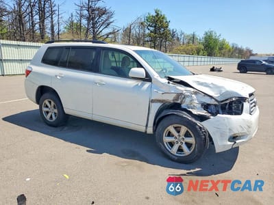 Czwarte zdjęcie samochodu z boku: 2008 TOYOTA HIGHLANDER BASE VIN:JTEES41A082085741 - miniatura