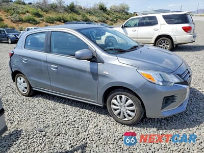Czwarte zdjęcie samochodu z boku: 2021 MITSUBISHI MIRAGE ES VIN:ML32AUHJ3MH014155 - miniatura