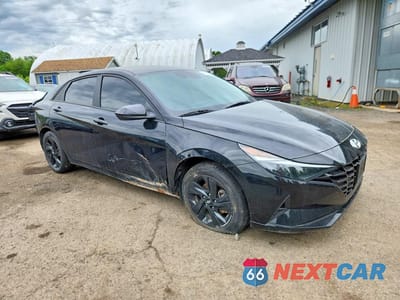 Czwarte zdjęcie samochodu z boku: 2022 HYUNDAI ELANTRA SEL VIN:KMHLS4AG6NU317903 - miniatura
