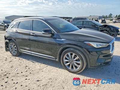 Czwarte zdjęcie samochodu z boku: 2019 INFINITI QX50 LUXE VIN:3PCAJ5M16KF129673 - miniatura