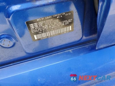 Zdjęcie 12 z 12 samochodu: 2018 SUBARU WRX PREMIUM VIN:JF1VA1C64J9835501 - miniatura